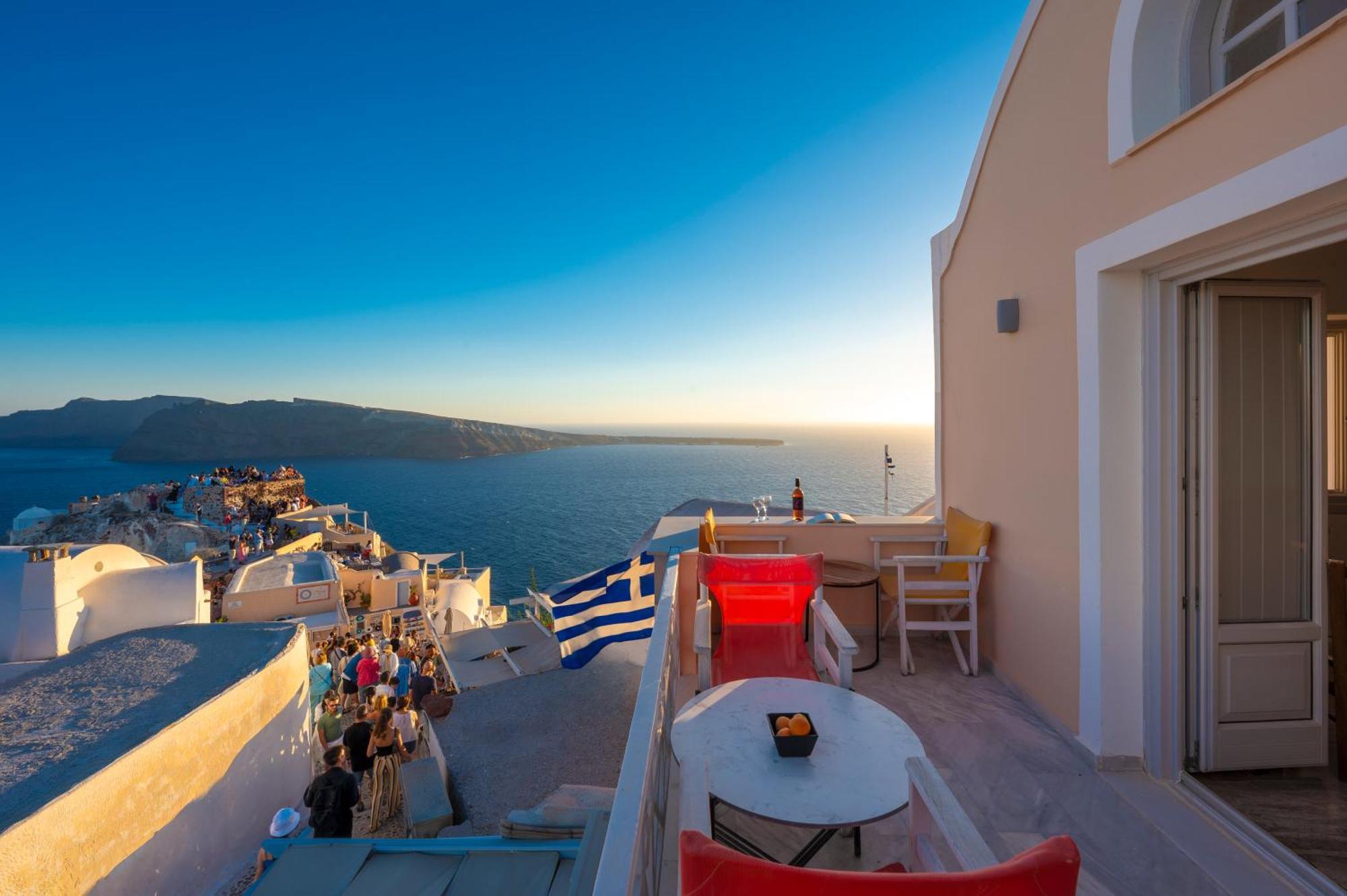 Sole D'Oro Sunset & Caldera View Grand Suite Иа Екстериор снимка